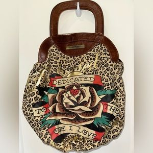 Ed Hardy Tote/Shoulder Bag - Vintage